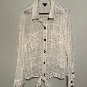 Torrid long sleeve button up